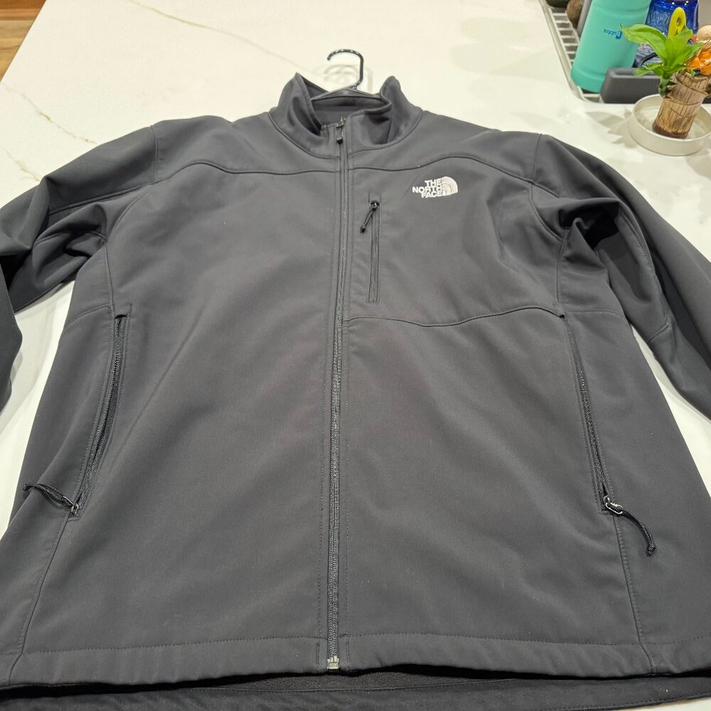 The North Face Apex Bionic Soft Shell Black Xl Ja… - image 1